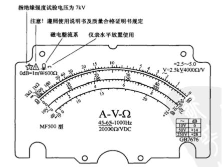 指針式萬用表